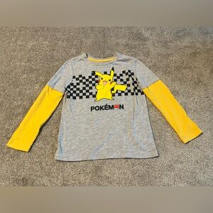 Boys extra small Pikachu, long sleeve shirt